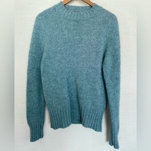 Vintage Boston Traders Pure Wool Sweater light blue